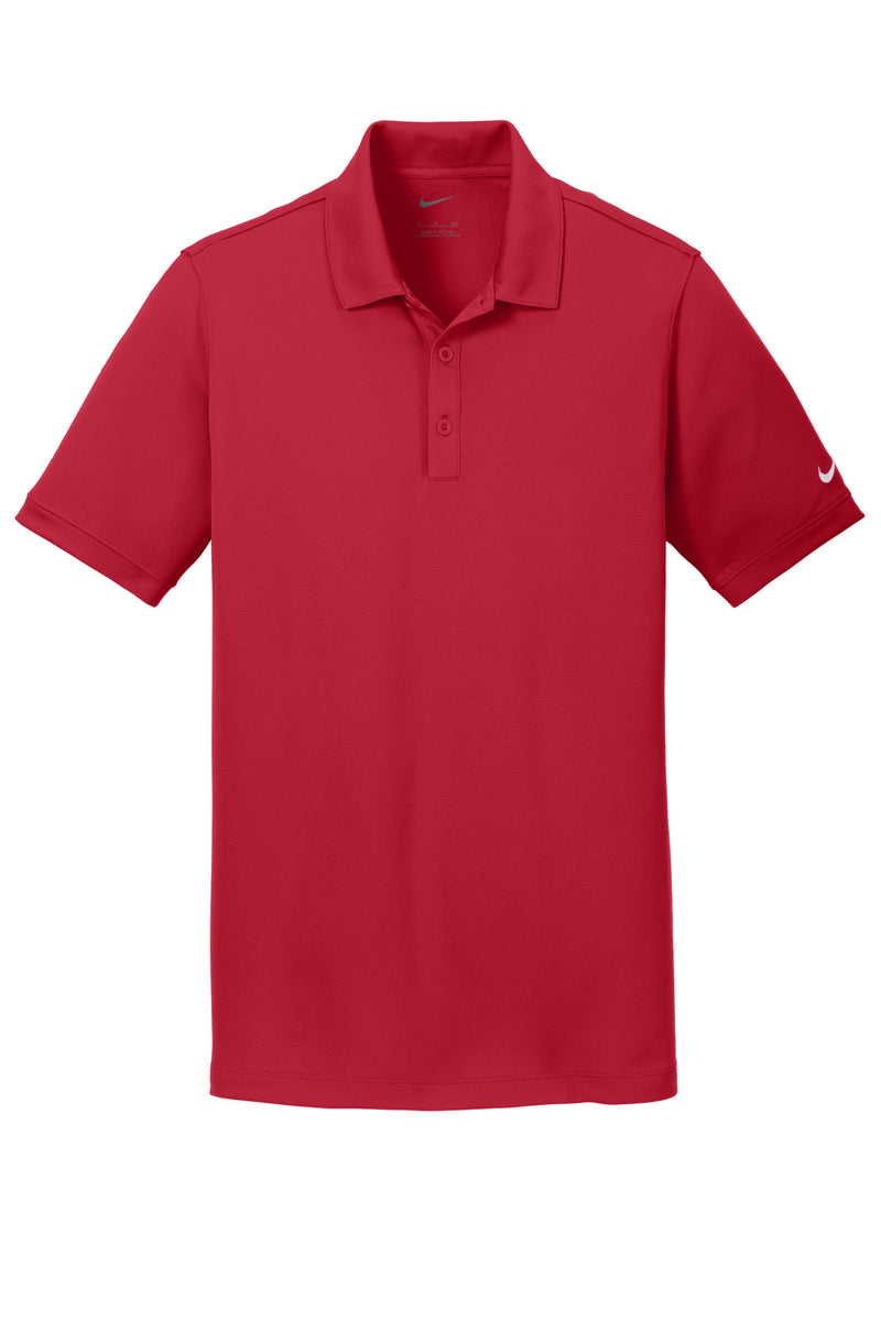 Nike Dri-FIT Solid Icon Pique Modern Fit Polo - Gym Red