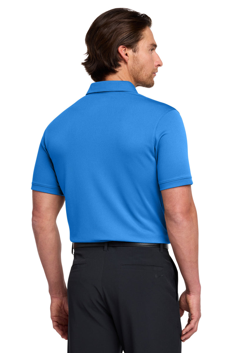 Nike Dri-FIT Solid Icon Pique Modern Fit Polo - Light Photo Blue
