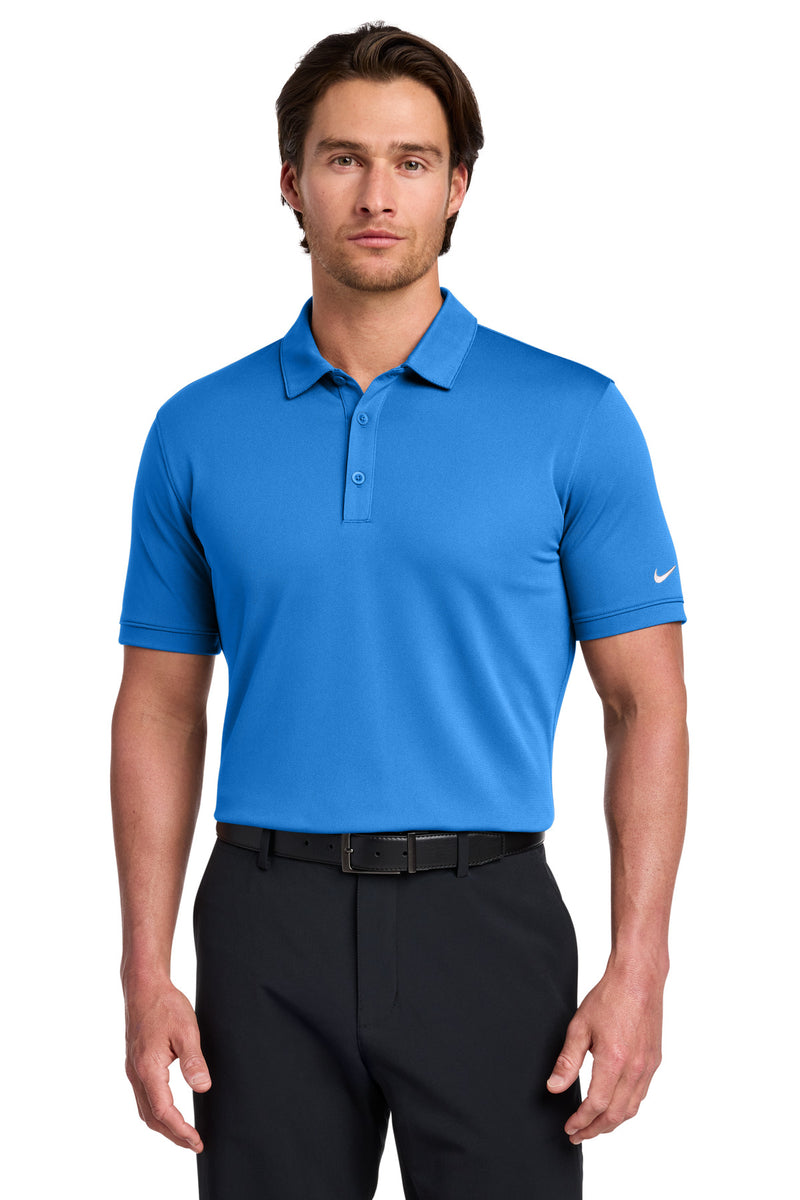 Nike Dri-FIT Solid Icon Pique Modern Fit Polo - Light Photo Blue