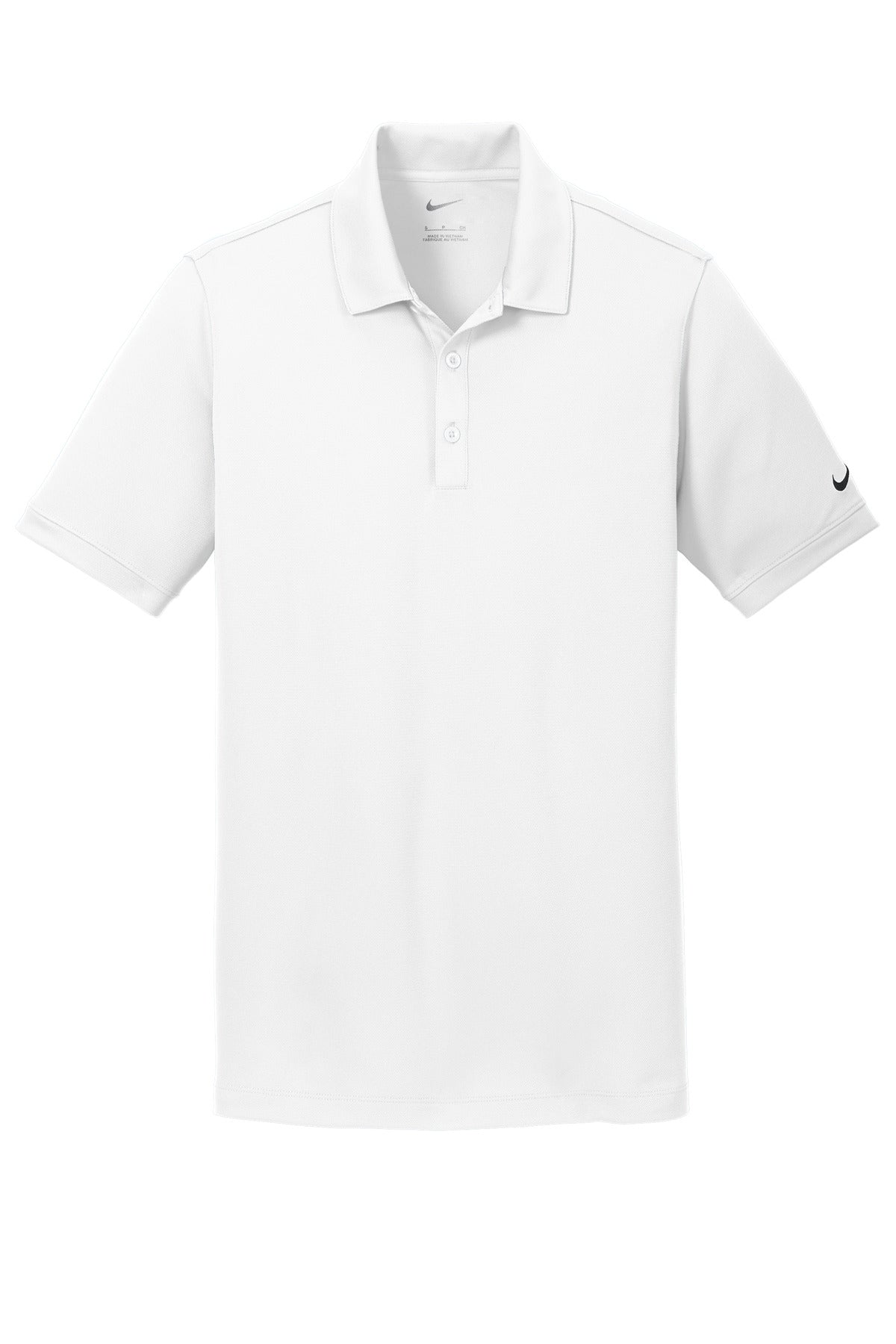 Nike Dri-FIT Solid Icon Pique Modern Fit Polo - White