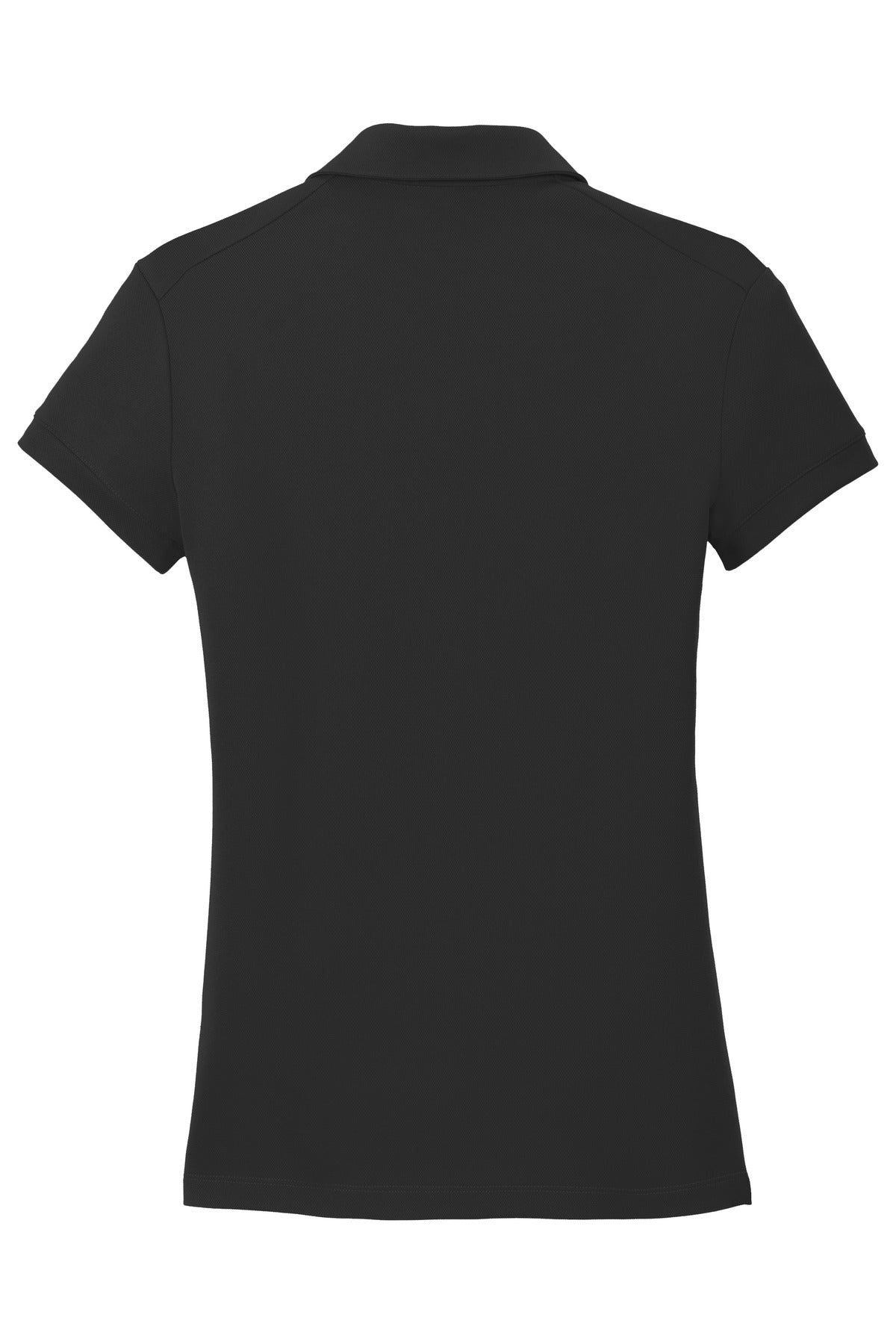 Nike Women's Dri-FIT Solid Icon Pique Modern Fit Polo - Black