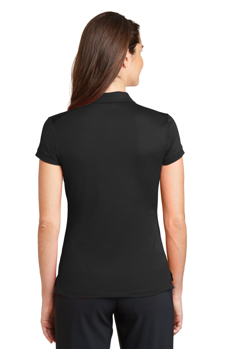 Nike Women's Dri-FIT Solid Icon Pique Modern Fit Polo - Black