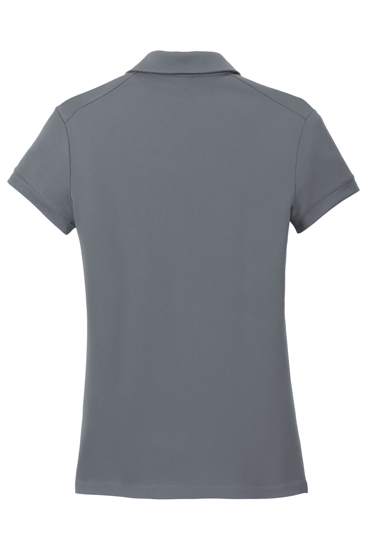 Nike Women's Dri-FIT Solid Icon Pique Modern Fit Polo - Dark Grey