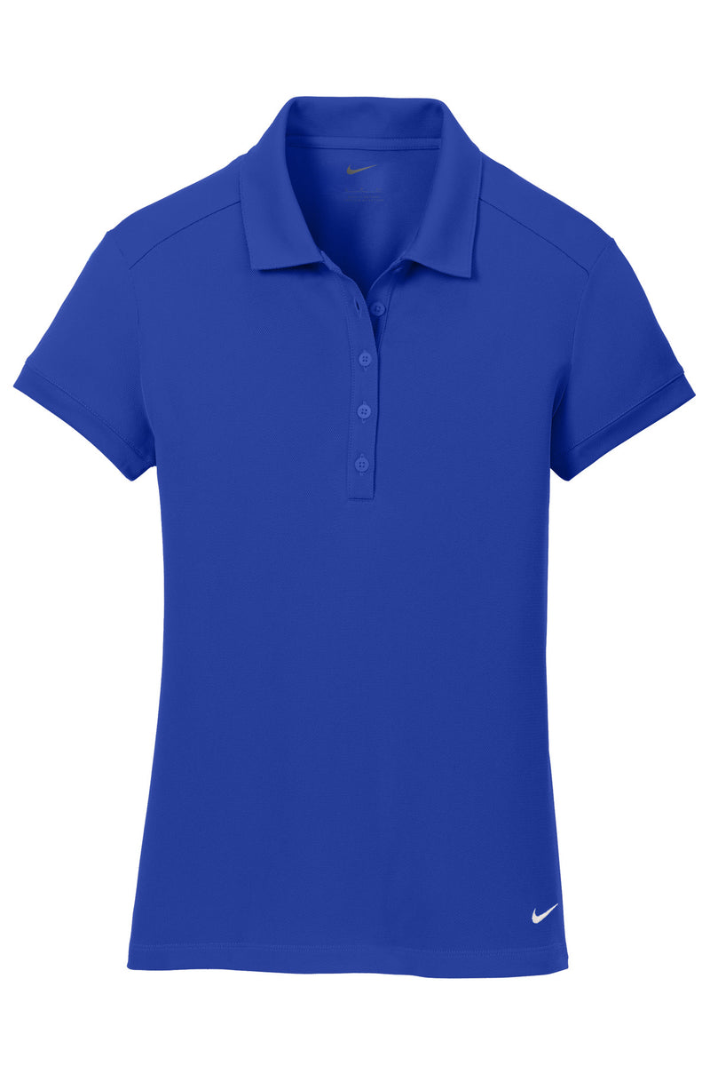 Nike Women's Dri-FIT Solid Icon Pique Modern Fit Polo - Deep Royal Blue