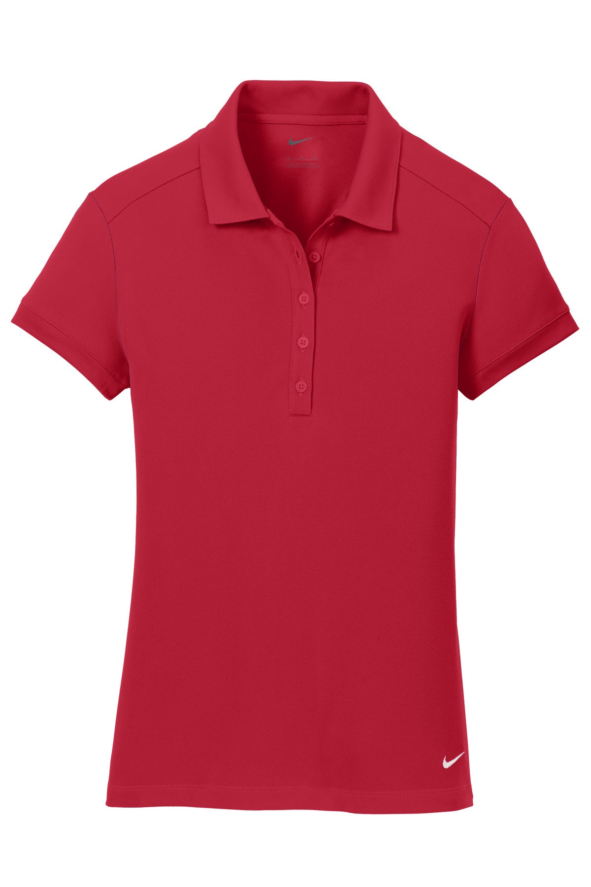 Nike Women's Dri-FIT Solid Icon Pique Modern Fit Polo - Gym Red