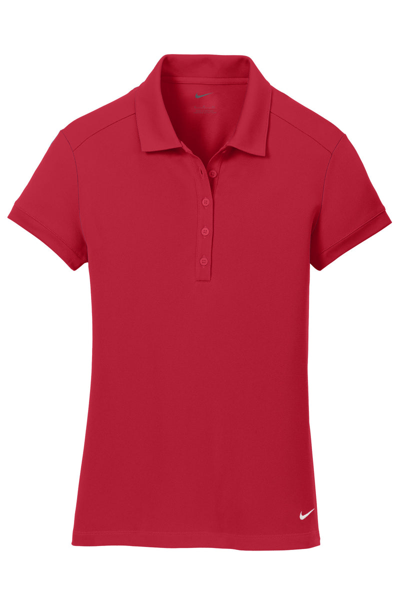 Nike Women's Dri-FIT Solid Icon Pique Modern Fit Polo - Gym Red
