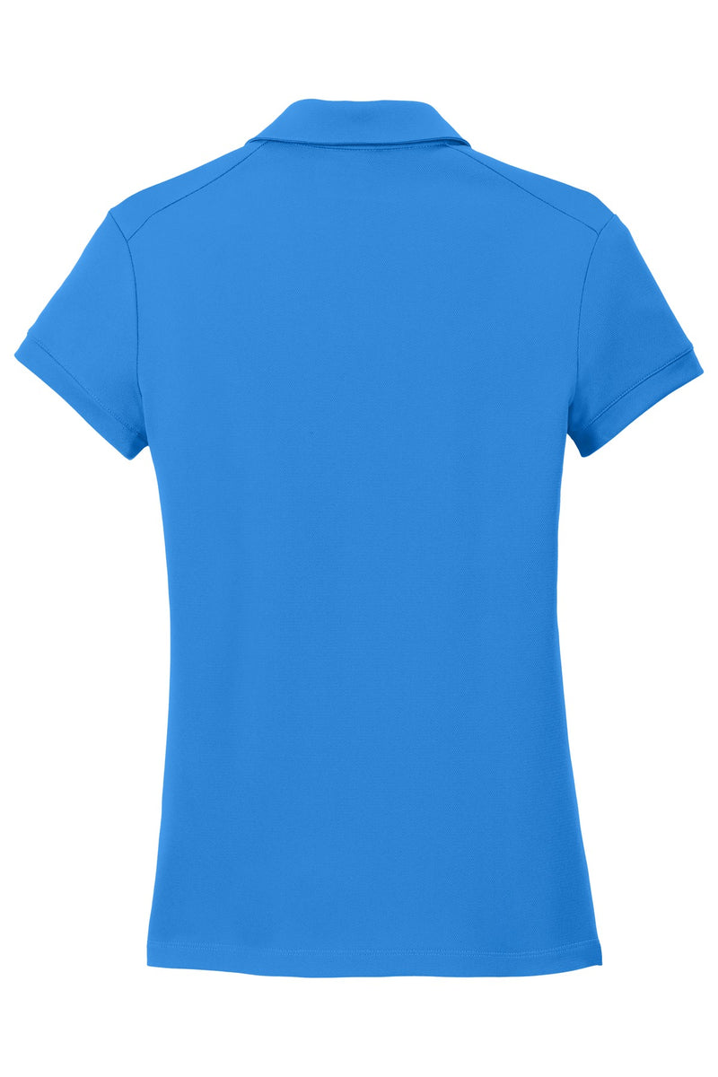 Nike Women's Dri-FIT Solid Icon Pique Modern Fit Polo - Light Photo Blue