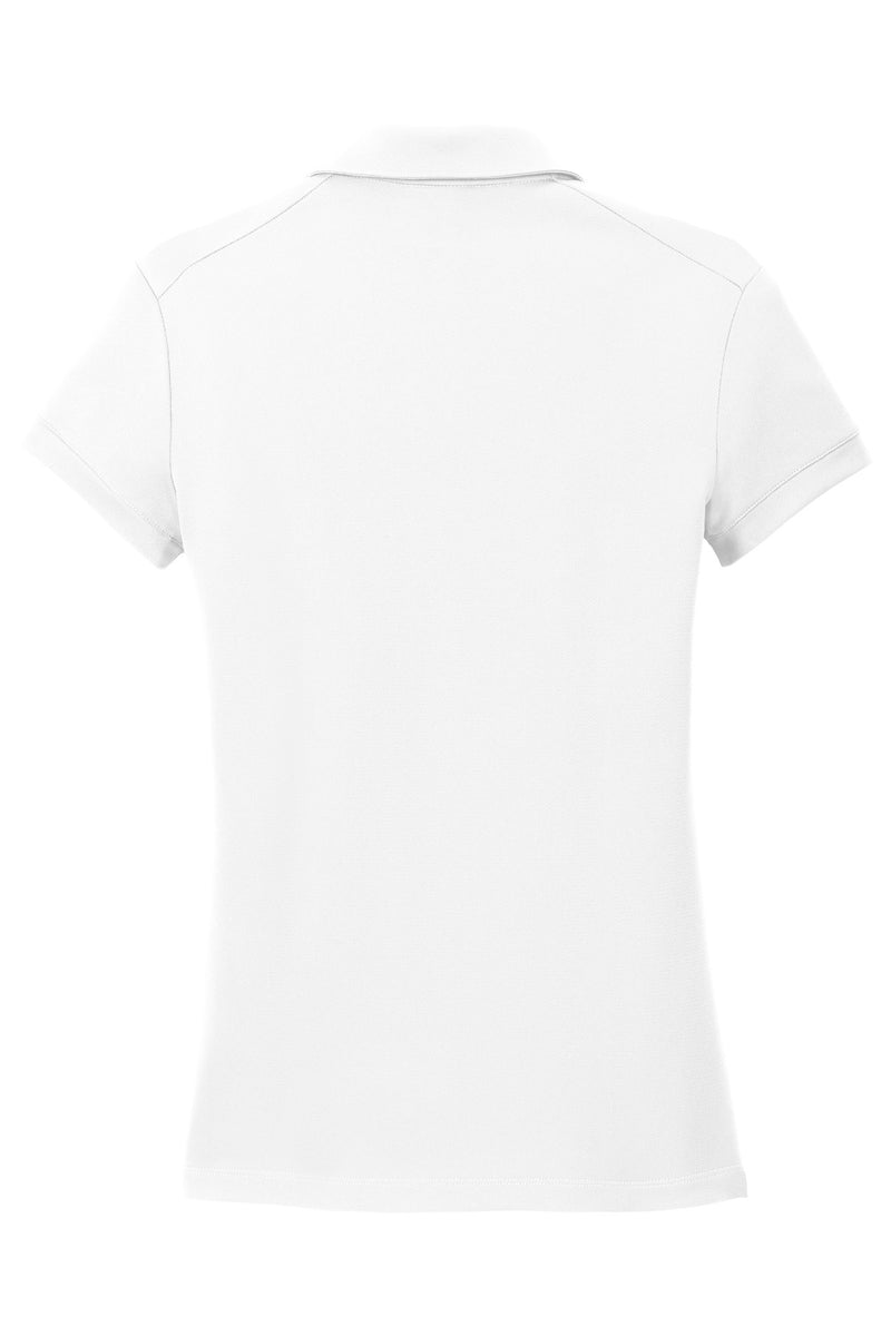 Nike Women's Dri-FIT Solid Icon Pique Modern Fit Polo - White