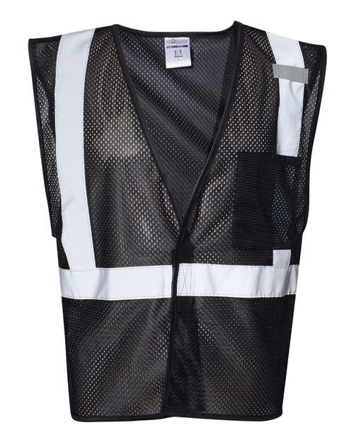 Unisex EV Series® Enhanced Visibility Non-ANSI Vest - Black - B120