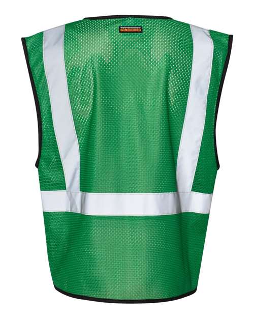 Unisex EV Series® Enhanced Visibility Non-ANSI Vest - Green - B123