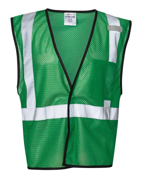 Unisex EV Series® Enhanced Visibility Non-ANSI Vest - Green - B123