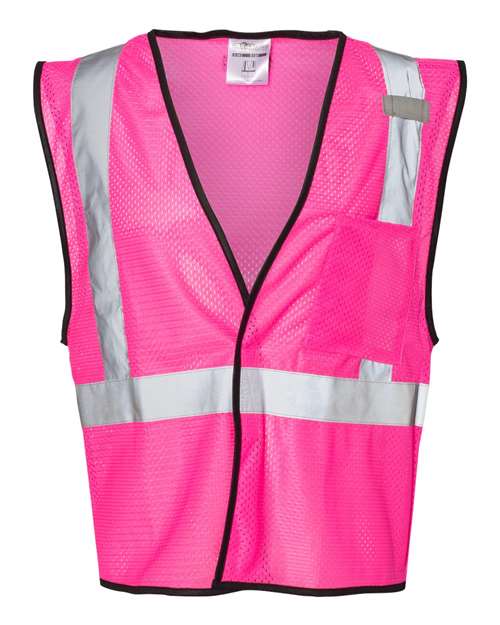 Unisex EV Series® Enhanced Visibility Non-ANSI Vest - Pink - B126