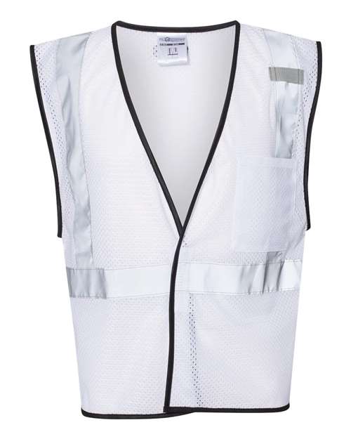 Unisex EV Series® Enhanced Visibility Non-ANSI Vest - White - B124