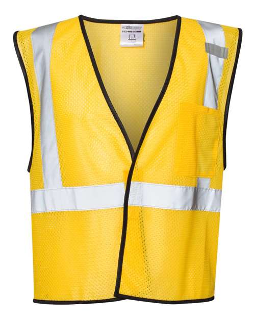 Unisex EV Series® Enhanced Visibility Non-ANSI Vest - Yellow - B125