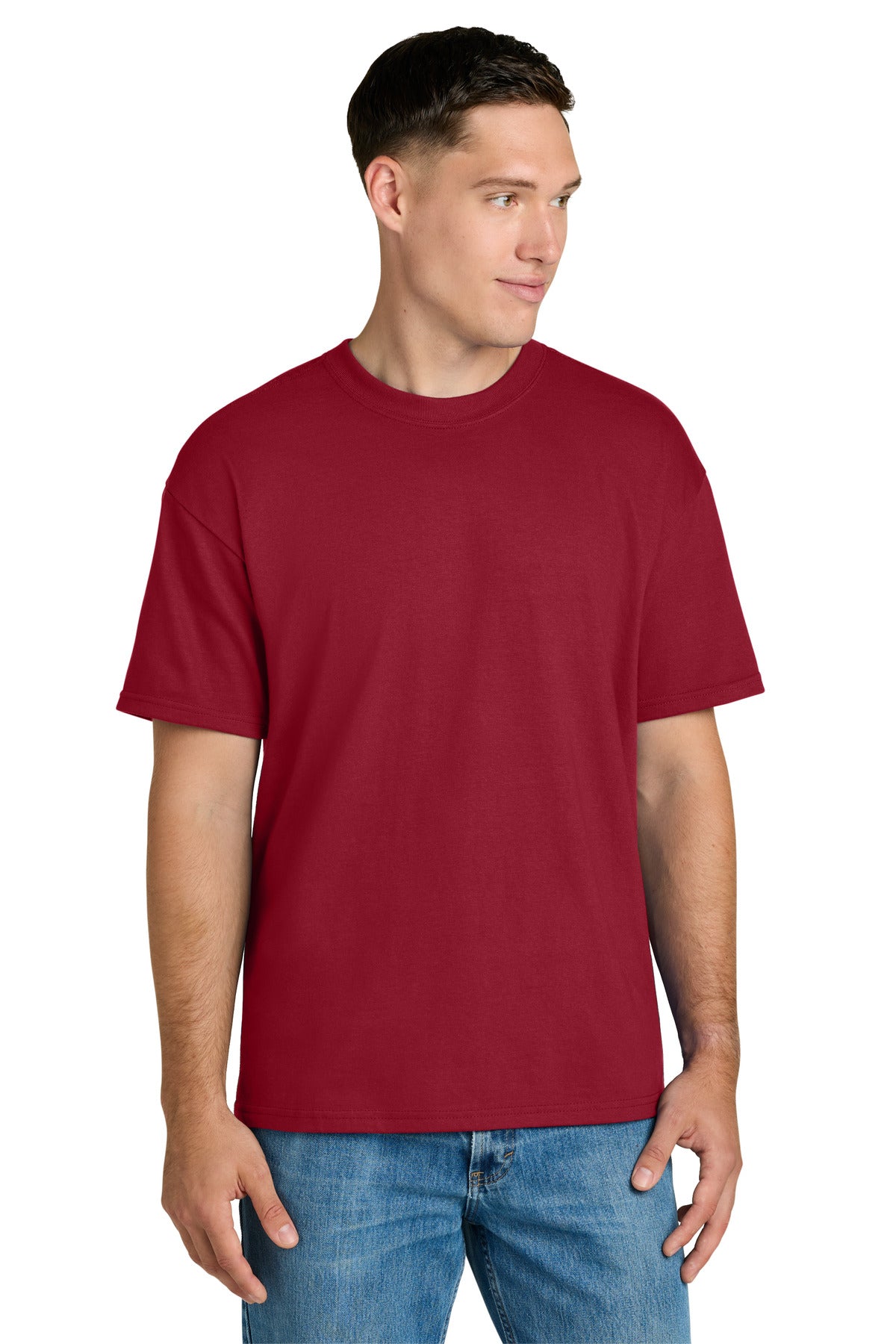 Gildan Hammer Maxweight Tee - Cherry Red