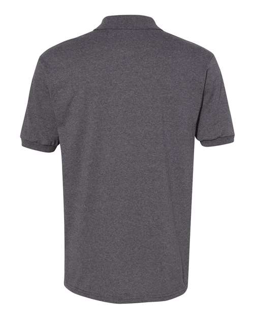 Men's EcoSmart® Jersey Polo - Charcoal Heather