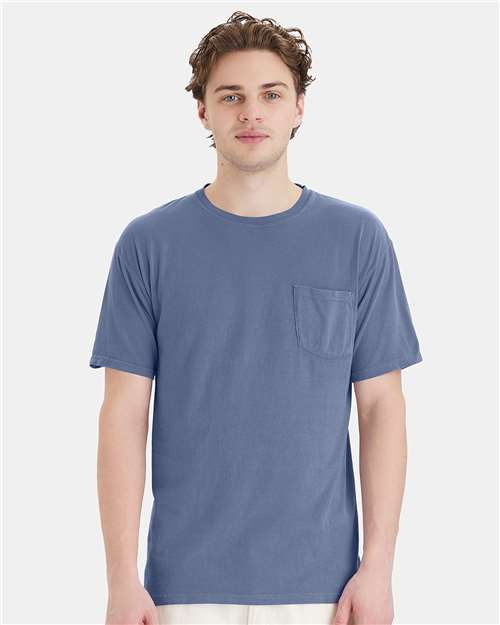 Unisex Garment-Dyed Pocket T-Shirt - Saltwater
