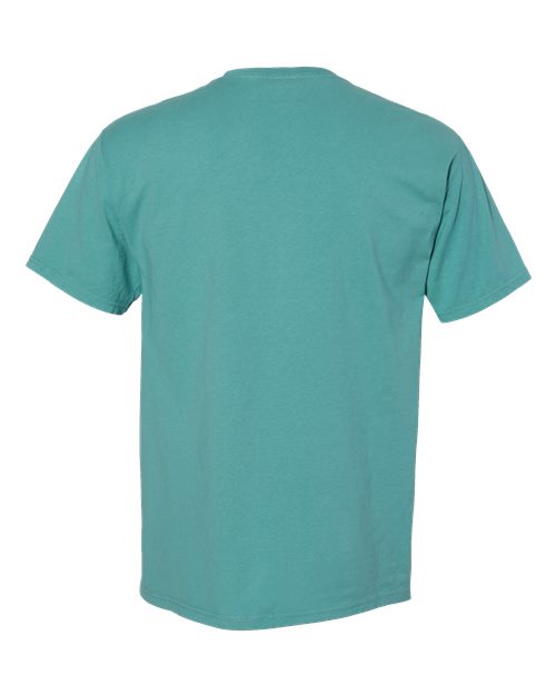 Unisex Garment-Dyed Pocket T-Shirt - Spanish Moss