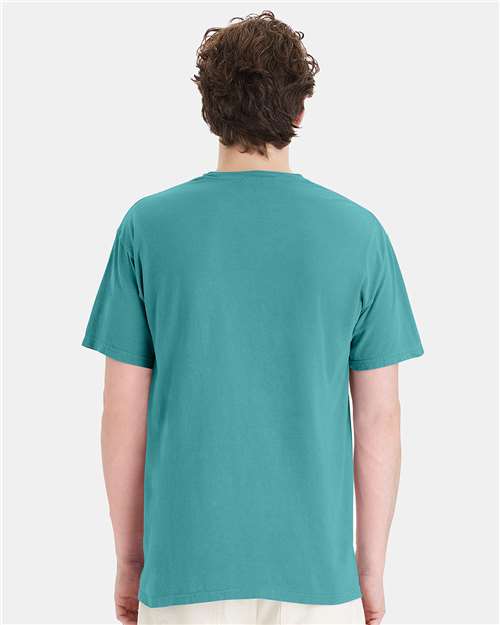 Unisex Garment-Dyed Pocket T-Shirt - Spanish Moss