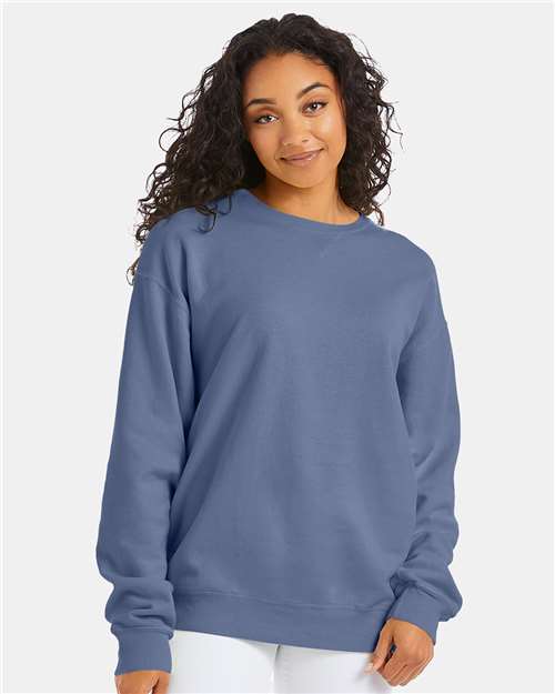 Unisex Garment-Dyed Crewneck Sweatshirt - Saltwater