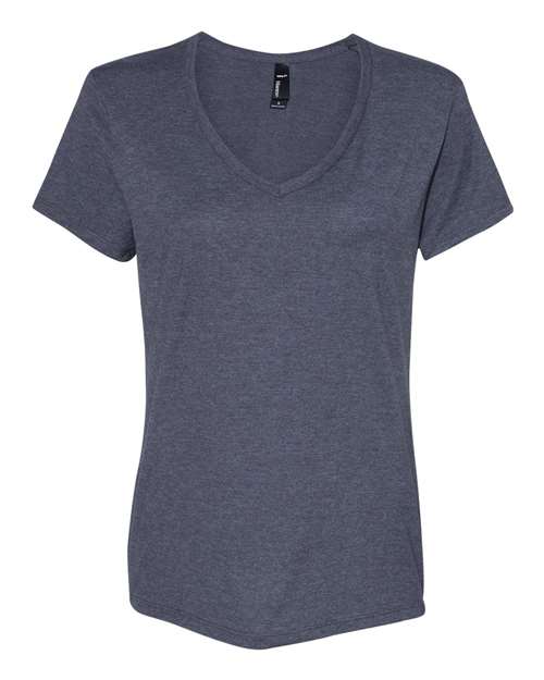 Women's Perfect-T V-Neck T-Shirt - Charcoal Heather