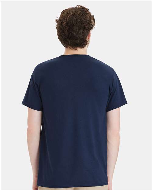 Unisex Workwear Pocket T-Shirt - Navy