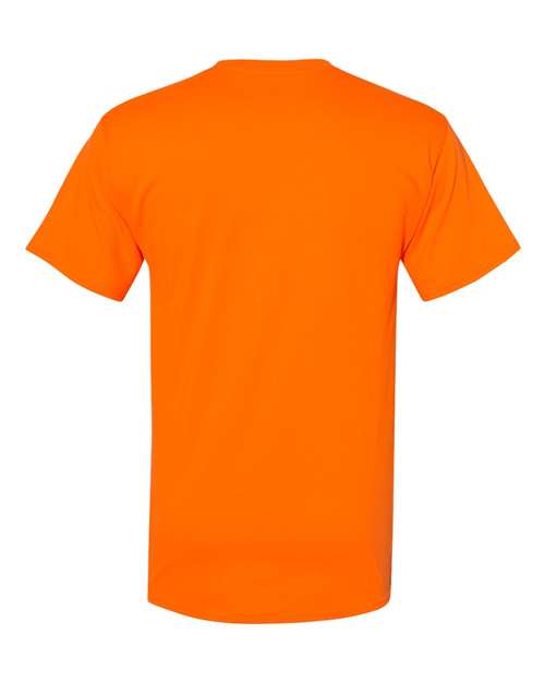 Unisex Workwear Pocket T-Shirt - Safety Orange
