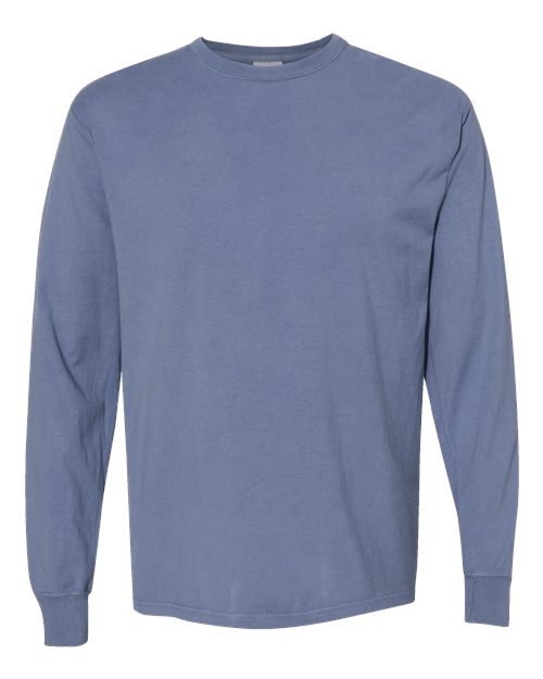 Unisex Garment-Dyed Long Sleeve T-Shirt - Saltwater