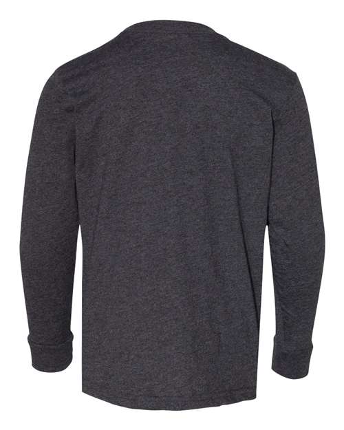 Youth Fine Jersey Long Sleeve Tee - Vintage Smoke