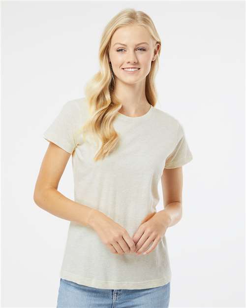 Women's Fine Jersey Tee - Natural Heather