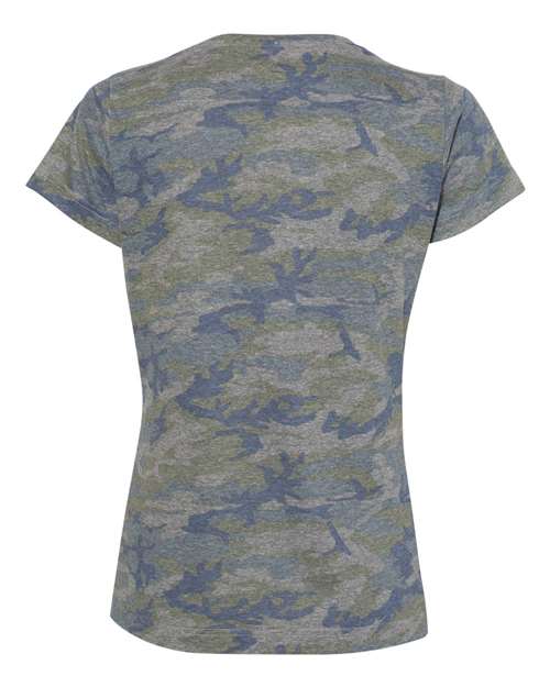 Women's Fine Jersey Tee - Vintage Camo