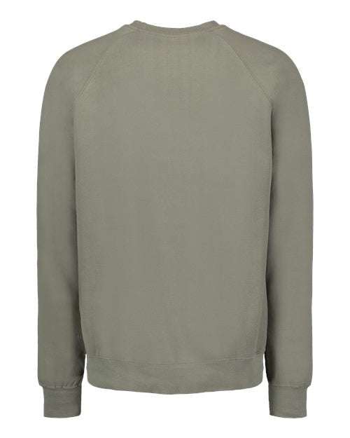 Men's Vintage Fleece Raglan Crewneck Sweatshirt - Sage