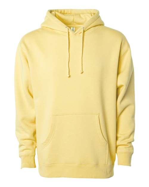 Unisex Heavyweight Hooded Sweatshirt - Light Yellow