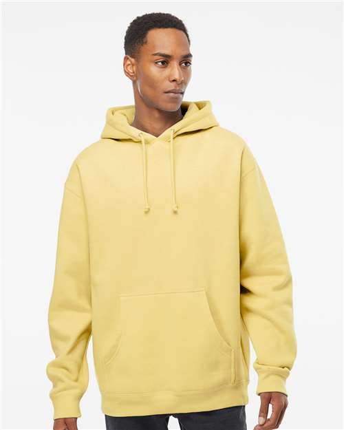 Unisex Heavyweight Hooded Sweatshirt - Light Yellow