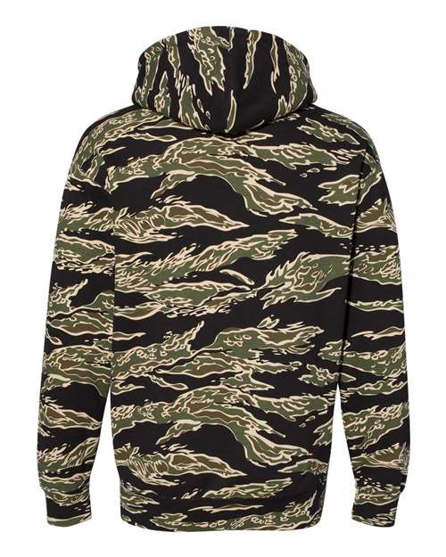 Unisex Heavyweight Hooded Sweatshirt - Tiger Camo