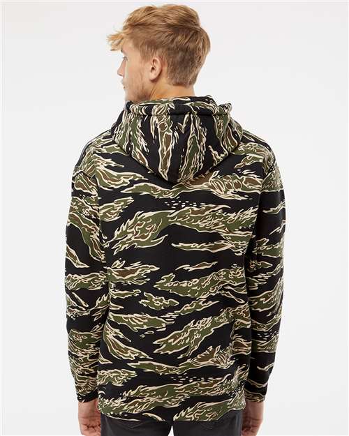 Unisex Heavyweight Hooded Sweatshirt - Tiger Camo