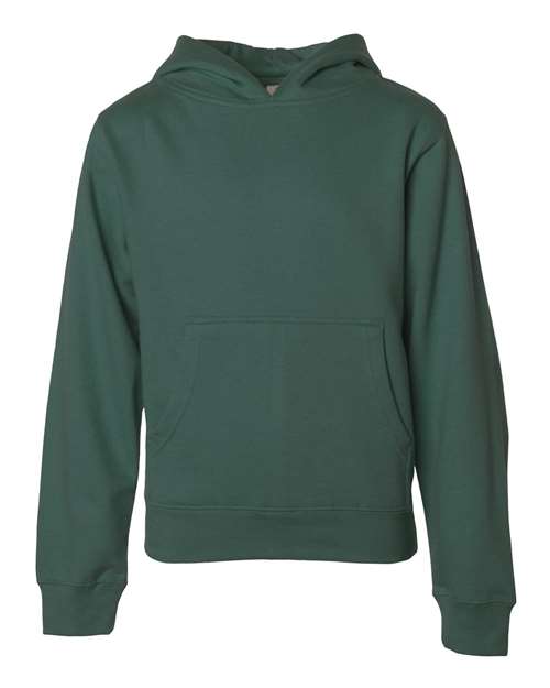Youth Midweight Hooded Sweatshirt - Alpine Green