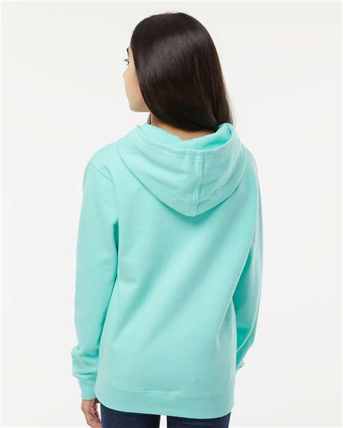 Youth Midweight Hooded Sweatshirt - Mint