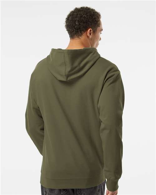 Unisex Midweight Hooded Sweatshirt - Army