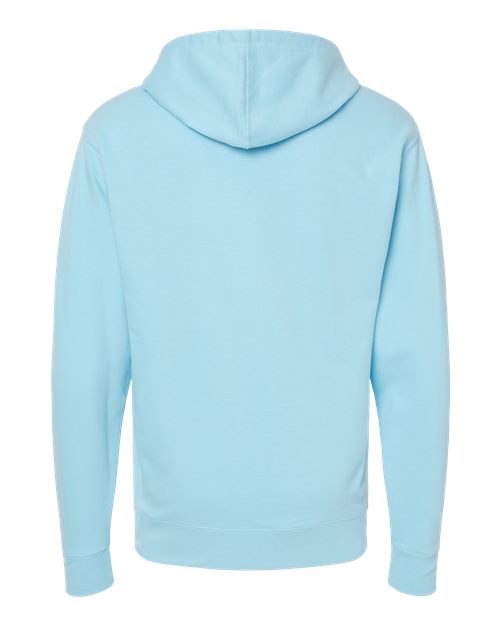 Unisex Midweight Hooded Sweatshirt - Blue Aqua