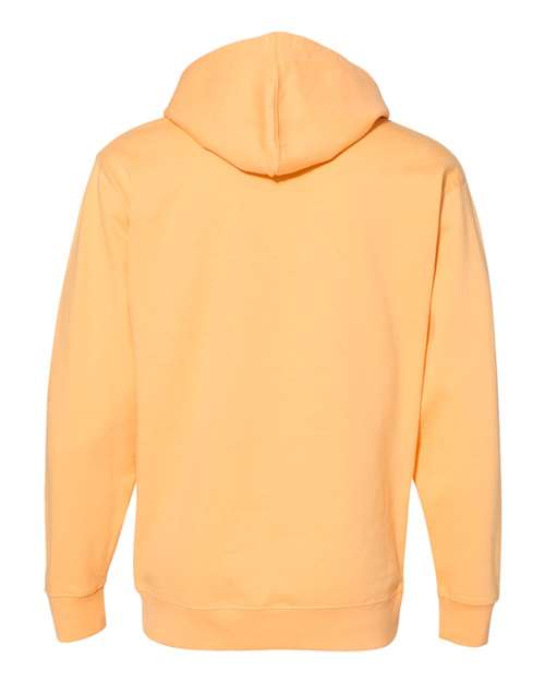 Unisex Midweight Hooded Sweatshirt - Peach