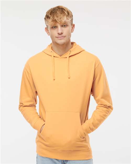 Unisex Midweight Hooded Sweatshirt - Peach