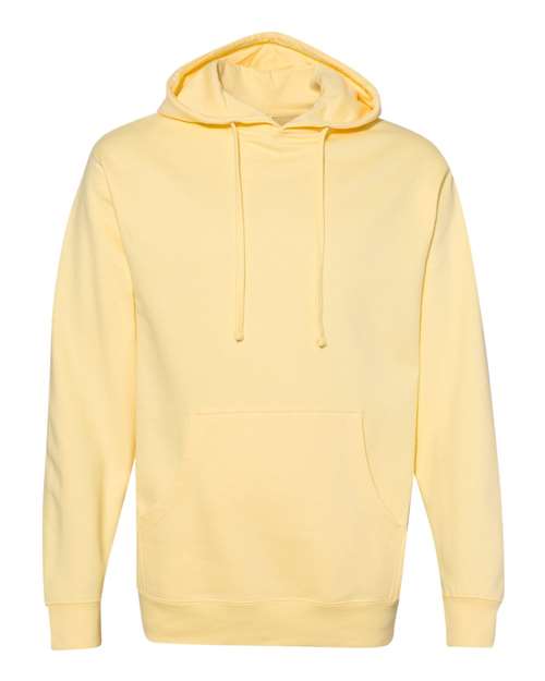 Unisex Midweight Hooded Sweatshirt - Light Yellow