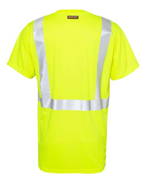 Unisex Black Bottom Class 2 T-Shirt - Lime