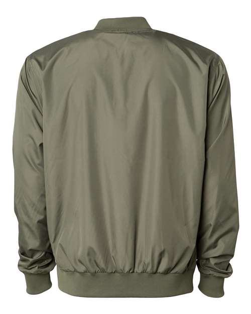Unisex Lightweight Bomber Jacket - Army