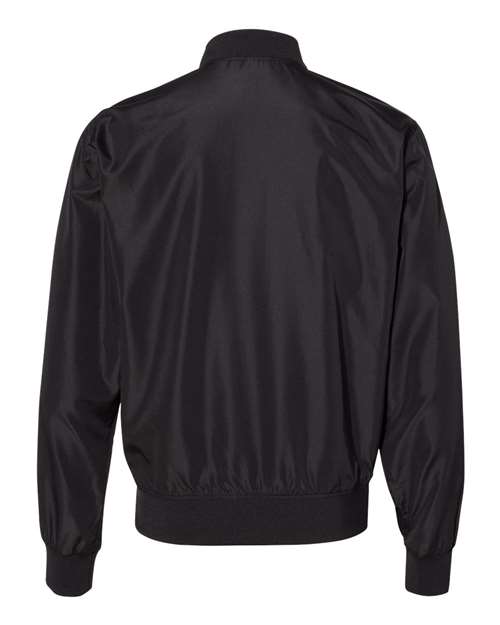 Unisex Lightweight Bomber Jacket - Black