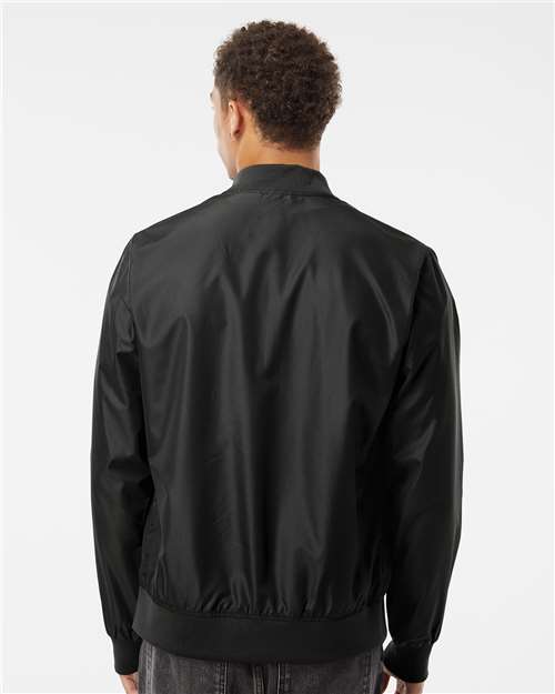 Unisex Lightweight Bomber Jacket - Black