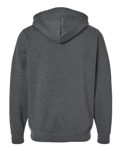 Unisex 60/40 Fleece Hooded Sweatshirt - Carbon Heather