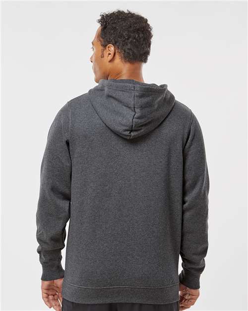 Unisex 60/40 Fleece Hooded Sweatshirt - Carbon Heather