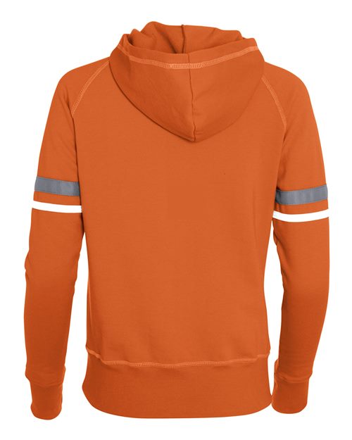 Women's Spry Hooded Sweatshirt - Orange/ White/ Graphite